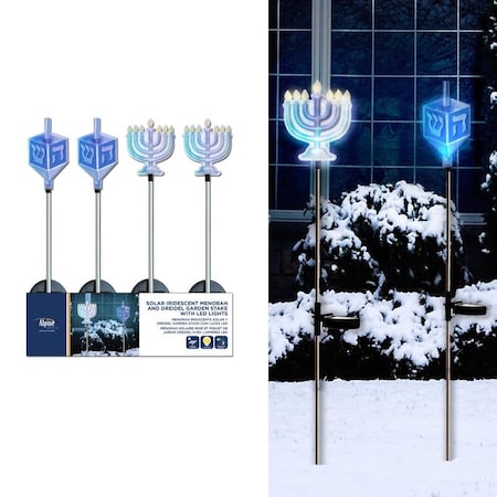 Alpine MENORAH/DREIDEL STAKE SKY458ABB